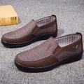 Per uomo Mocassini e Slip-Ons Taglie forti Mocassini di stoffa Scarpe comfort Classico Informale Esterno Giornaliero Cotone Traspirante Mocassino Nero Caffè Grigio Estate Primavera