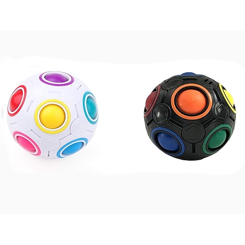 Speed Cube Set 1 Stück Zauberwürfel IQ Cube Stressabbau Puzzlespiel Ball Erwachsenen Spielzeug Geschenk Weihnachtsgeschenk