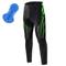 Herren Fahrradhosen Fahhrad Unten MTB Mountain Rennrad Sport Graphic 3D-Pad Atmungsaktiv Schnelltrocknend Feuchtigkeitsableitung Gelb Rot Polyester Spandex Bekleidung Fahrradbekleidung