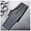 Men's Summer Pants Casual Pants Pocket Zipper Pocket Straight Leg Solid Color Wrinkle Resistant Sports Full Length Daily Holiday Streetwear Casual Black Grey High Waist Stretchy