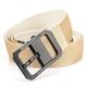Men's Tactical Belt Canvas Belt Nylon Belt Waist Belt Black White Alloy Durable Adjustable Plain Outdoor Daily