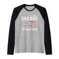 It's Not A Dad Bod It's A Father Figur Amerikanische Flagge Raglan