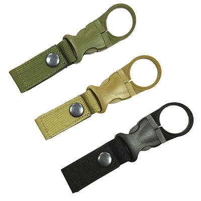 3Pcs Backpack Buckle Carabiners Attach Quick draw Water Bottle Hanger Holder Outdoor Camping Hiking Climbing Accessories