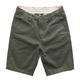 Men's Shorts Chino Shorts Summer Shorts Bermuda shorts Work Shorts Pocket Plain Outdoor Going out Cotton Blend Fashion Streetwear Green Khaki Micro-elastic