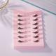 7 Pairs Natural Looking Half Lashes With Clear Bands - Wispy, Fluffy, And 3d Curly False Lashes Pack For Accent Eyelashes