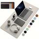 1pc Large Size Office Desk Protector Mat Pu Leather Waterproof Mouse Pad Desktop Keyboard Desk Pad Gaming Mousepad Pc Accessories