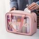 Portable Cosmetic Bag Large Capacity Travel Storage Wash Bag Waterproof Transparent Cosmetic Storage Bag