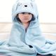 Cute Cartoon Design Baby Bath Towel & Hooded Bathrobe - Super Soft & Water Absorbent Microfiber For 0-2 Year Olds