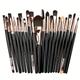 20pcs Premium Makeup Brush Set - Professional Eye, Foundation, Powder, Blush, Eyeshadow, Eyebrow, Concealer Brushes - Full Set For Beginners