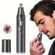 Men's Ear And Nose Trimmer Rechargeable Usb Electric Nose Hair Trimmer Suitable For Women - Painless Eyebrow And Facial Hair Removal Nose Trimmer