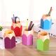 1pc Creative Cute Pencil Holder - Stylish Desktop Storage Container For Classroom And Home Office - Organize Desk Accessories And Stationery Desk Storage Organization