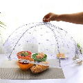 1pc Dome Cover Protector For Food Portable Food Cover Anti Mosquito Meal Cover With Macrame Table Home Use Camping Storage Container Kitchen Gadgets Cooking Tools