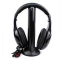 HERESOM Over-Ear Headphones 5in1 Hi-Fi Wireless Headphones Earphone Headset for PC Laptop TV FM Radio MP3