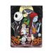 The Nightmare Before Christmas Leather Laptop Sleeve Slim Protective Case Waterproof Cover Bag for 13-inch Notebook Computer for Work College