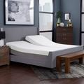 Nights 12-inch Copper Infused Memory Foam Mattress and Adjustable Bed Set Queen