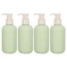 Shampoo 4 Pcs Shower-gel Storage Bottles Container Handwashing Fluid Lotion Plastic