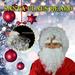 SUMDUINO Christmas White Wig Long Beard And Beard Santa Claus Dress Up Props Wigs Natural