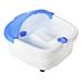 Portable Foot Bath Massager for Professional Salons & Spas Plumb-Free Pedicure Bath with Vibration and Heating Detachable Splash Shield PIB-FM3830A