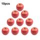 10pcs Large Artificial Fake Red Green Apples Fruits Kitchen Home Food Decor