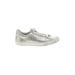 Dr. Scholl's Sneakers: Silver Print Shoes - Women's Size 8 - Almond Toe