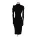 Absolutely Famous Casual Dress - Bodycon: Black Dresses - Women's Size Small