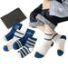 AJZIOJIRO 1-12T Toddler Boys Autumn Mid-Calf Socks 5pairs Kids Baby Girls Winter Cartoon Soft Socks Thicken Cotton Socks