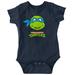 Teenage Mutant Ninja Turtle Leonardo Romper Boys or Girls Infant Baby Brisco Brands 18M