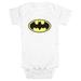 Infant s Batman Classic Bat Logo White 18 Months