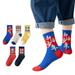 Toddler Boys Girls Letter Print Socks Socks For Boy 3 To 16 Years Pack Of 5 Pairs Crew Socks Funny Gifts For Kids 3 Years-5 Years