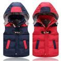 AJZIOJIRO Baby Kids Boys Girls Winter Puffer Vest Coat 2-10Y Toddler Lightweight Hooded Down Vest Jacket Hoodie Sleeveless Outwear New Warm Tank Top Comfort Zip Autumn Winter Down Waistcoat