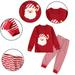 KYAIGUO Baby Boys Girls Toddler Pajamas Sleepwear 2 PCS Sets Christmas Cotton Toddler Girls Long Sleeve Christmas Pjs Set Boys Xmas PJS