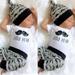 Canrulo 3Pcs Newborn Infant Baby Boys Little Man Outfits Long Sleeve Romper Tops + Long Pants Legging + Hat Clothes White 0-6 Months