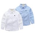 AJZIOJIRO Kids Boys Fleece Lined Shirt Jacket Toddler Warm Shirt Button Down Shirt Padded Long-Sleeved Shirt for 2-14Y