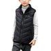 Heated Vest for Children Boys Girls Rechargable Heated Down Jacket 2 Heating Zones Kids Toddler Jacket Boys Skiing Jackets Girls Puffer Vest (Battery Pack Not Included)