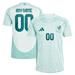 Men's adidas Green Mexico National Team 2024 Away Authentic Custom Jersey