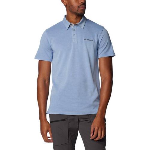 COLUMBIA-Herren-Oberteil-Nelson Point™ Polo, Größe S in Blau