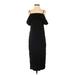 Apiece Apart Casual Dress - Midi: Black Dresses - Women's Size 2