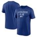 Men's Nike Royal Los Angeles Dodgers Baseball Phrase Legend Performance T-Shirt