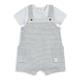 Mamas & Papas Baby Boys 2 Piece Stripe Romper & Bodysuit - Blue, Blue, Size Up To 1 Month