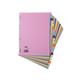 Elba Card Dividers Europunched 20-Part A4 Assorted - 400007438