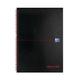 Black n' Red Wirebound Hardback Notebook Ruled A4 (Pack 5) Plus 2 FOC