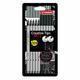 STABILO Filzstift & Fineliner Multi-Liner-Set - Creative Tips - ARTY, 10er Set, schwarz, mittelgrau