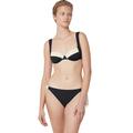 Balconette-Bikini-Top TRIUMPH "Summer Glow W 02 sd" Gr. 40, Cup D, schwarz (black) Damen Bikini-Oberteile Ocean Blue