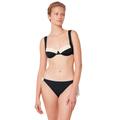 Balconette-Bikini-Top TRIUMPH "Summer Glow W 02 sd" Gr. 44, Cup C, schwarz (black) Damen Bikini-Oberteile Ocean Blue