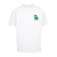 T-Shirt MERCHCODE "Merchcode Herren Beatles - Apple Words Heavy Oversize Tee" Gr. 5XL, weiß (white) Herren Shirts T-Shirts