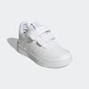 Klettschuh ADIDAS SPORTSWEAR "TENSAUR HOOK AND LOOP", Gr. 33, weiß (cloud weiß, cloud weiß, grau one), Synthetik, Textil, sportlich, Schuhe