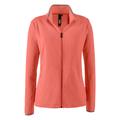 Fleecejacke DEPROC ACTIVE "DECORAH II WOMEN" Gr. 44 (L), rosa (rose) Damen Jacken weiche Fleecejacke in traditioneller Optik