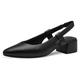 Slingpumps MARCO TOZZI Gr. 40, schwarz Damen Schuhe Riemchenpumps