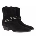 Saint Laurent Boots & Ankle Boots - West Heeled Ankle Boots - black - Boots & Ankle Boots for ladies