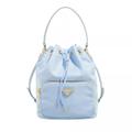 Prada Hobo Bags - Duet Re Nylon Shoulder Bag - in blue - für Damen